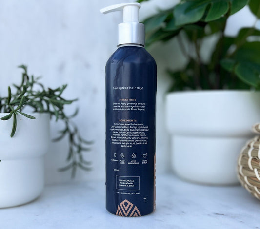 Mijo® Natural Custom Shampoo for Men - Fragrance Free, Sulfate Free, Paraben Free - Mijo® Hair