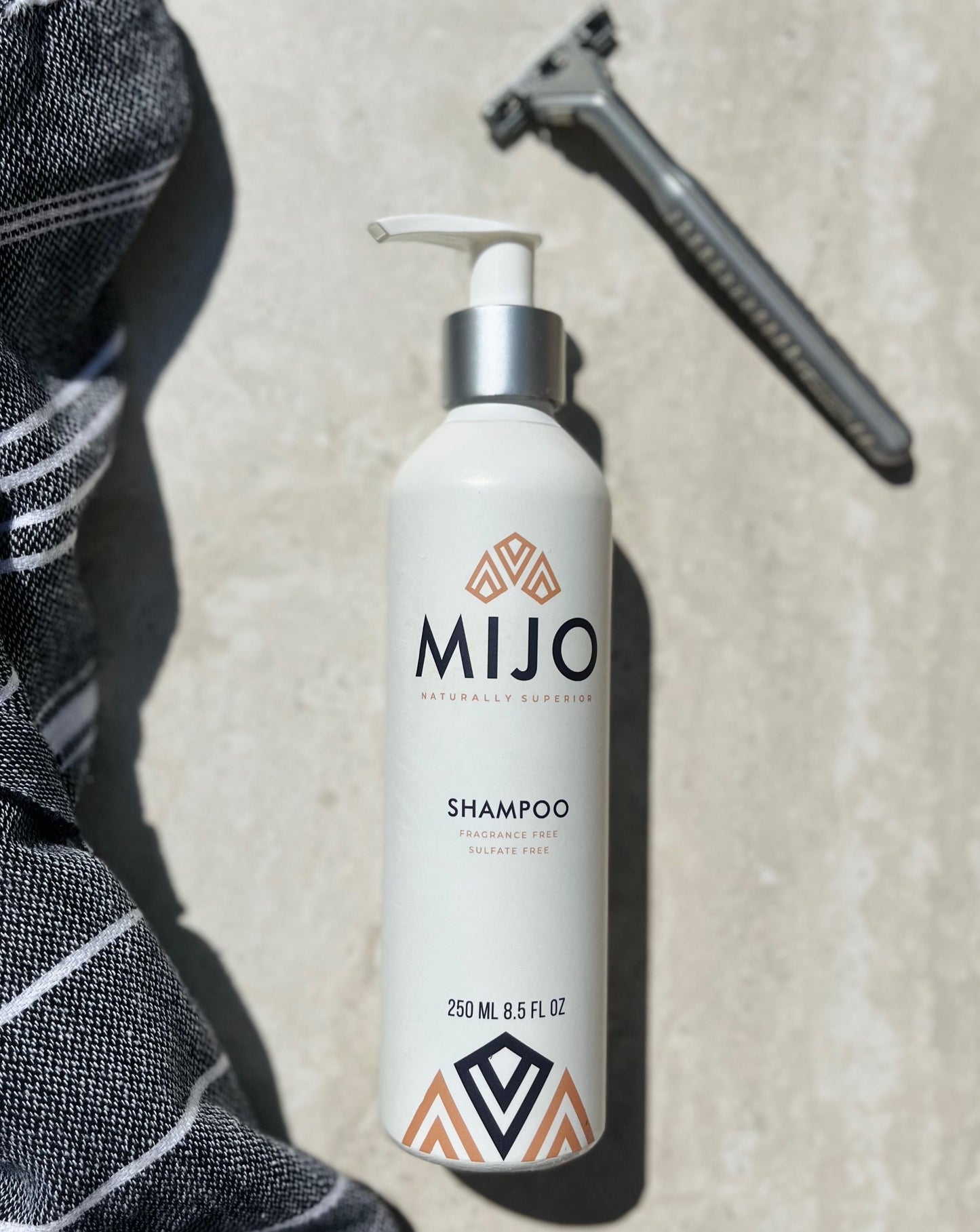 Mijo® Natural Custom Shampoo for Men - Fragrance Free