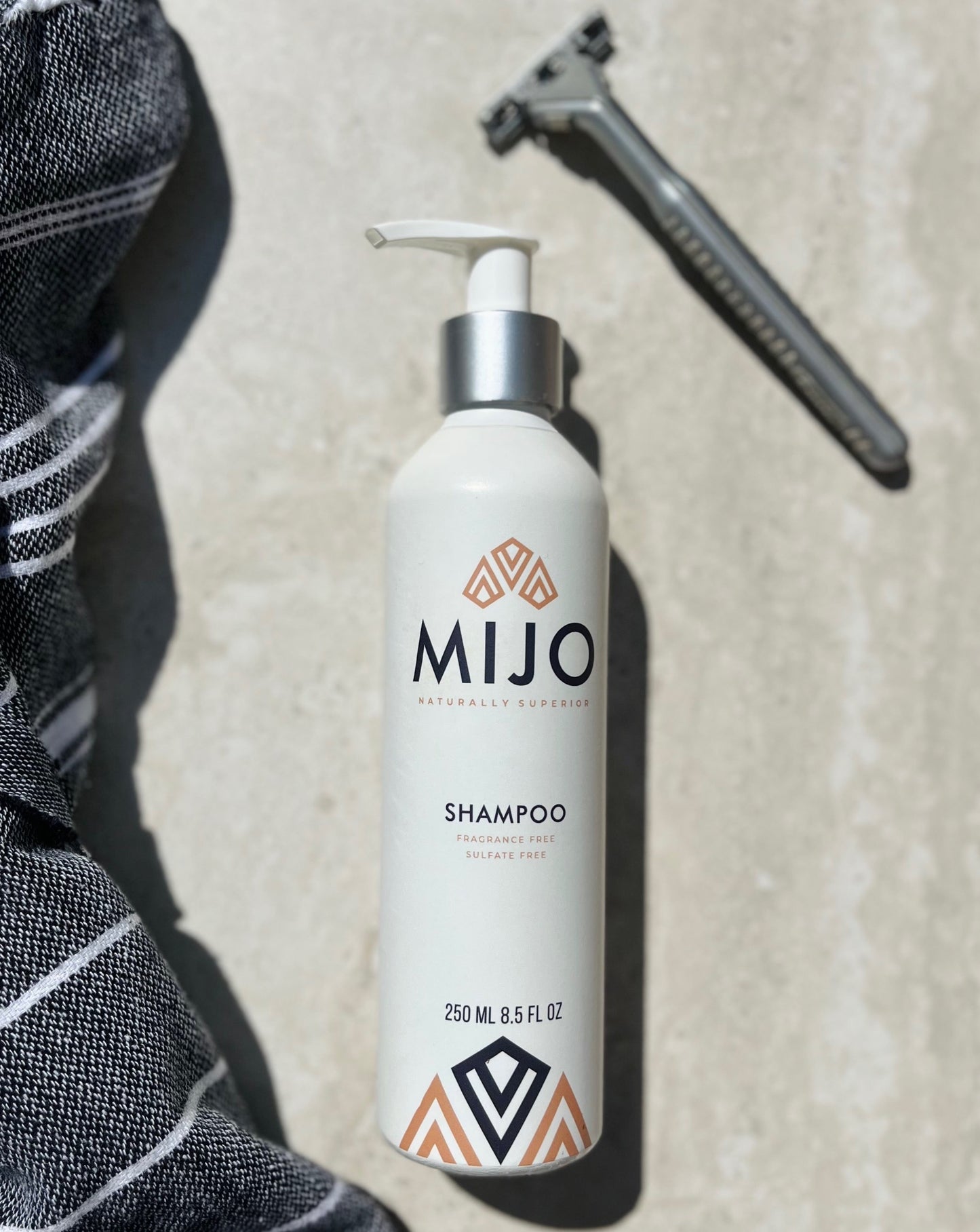 Mijo® Natural “Grow Grow Grow” Shampoo for Men - Fragrance Free