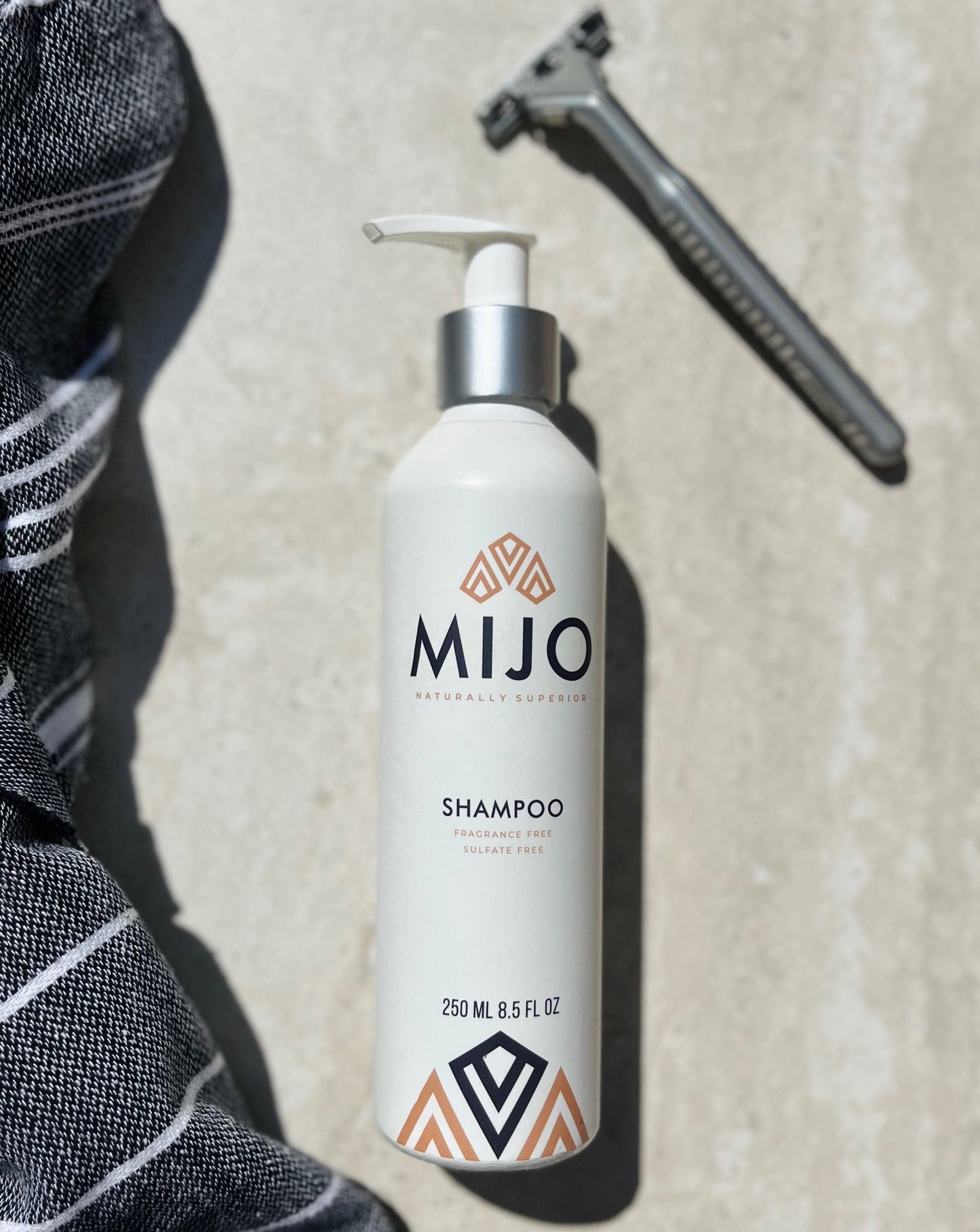 Mijo® Natural “Volume+ My Hair” Shampoo for Men - Fragrance Free