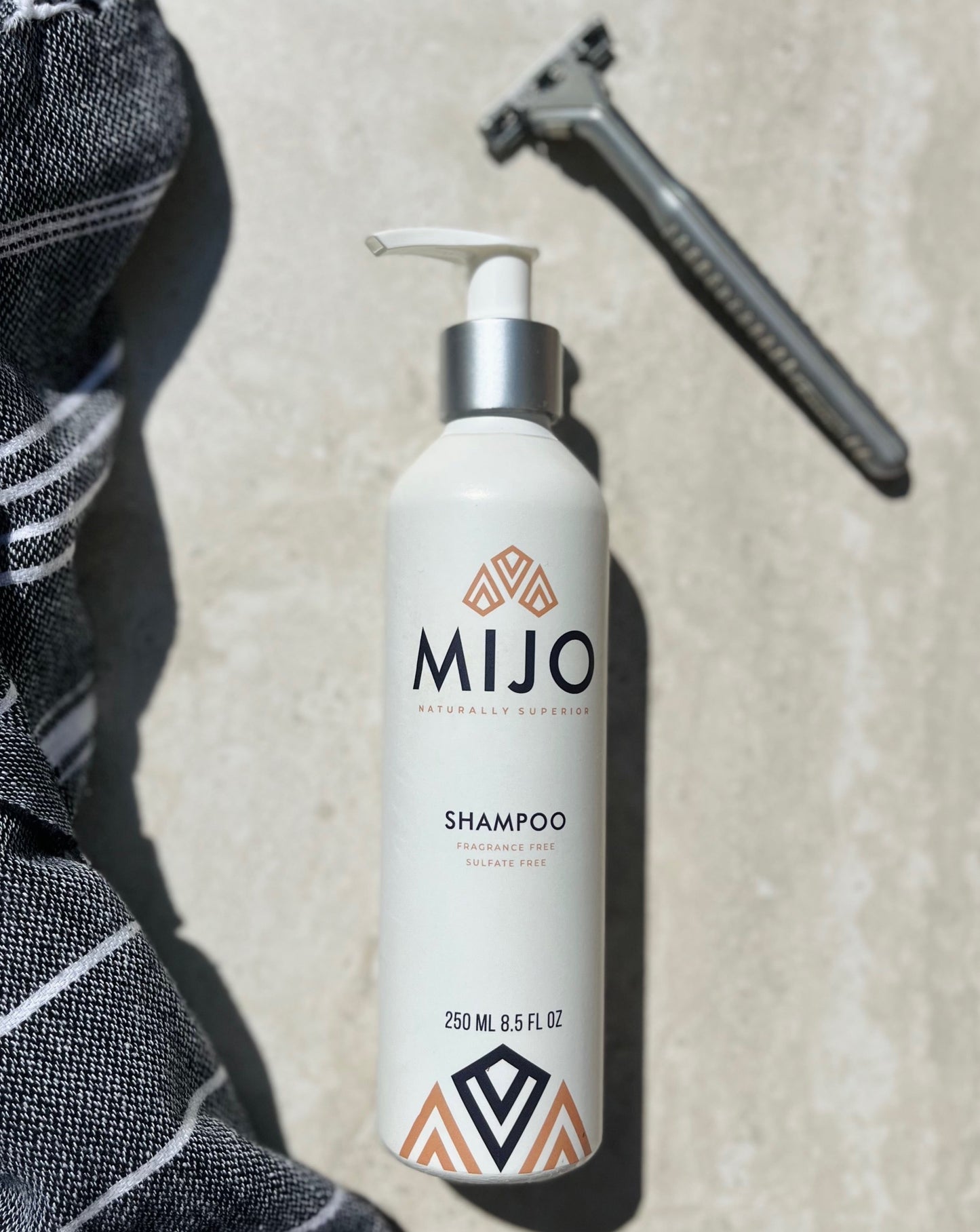 Mijo® Natural “Health Up My Hair” Shampoo for Men - Fragrance Free